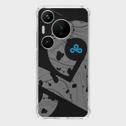 Чехол для Huawei Pura 70 Pro Форма Cloud 9 black