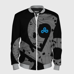 Мужской бомбер 3D Форма Cloud 9 black