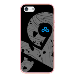 Чехол для iPhone 5/5S матовый Форма Cloud 9 black