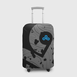 Чехол для чемодана 3D Форма Cloud 9 black