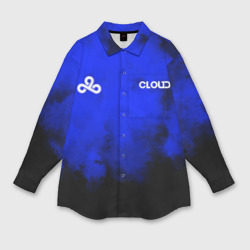 Женская рубашка oversize 3D Форма Cloud9