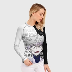 Женский рашгард 3D Киллуа - Hunter x Hunter - фото 2