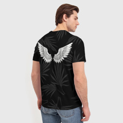Мужская футболка 3D Крылья ангелов - фото 2