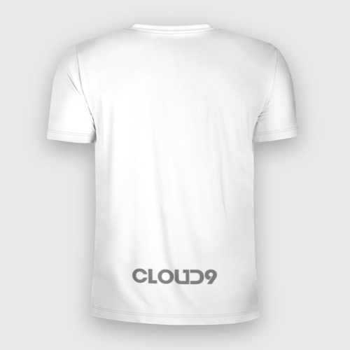 Мужская футболка 3D Slim Cloud9 white, цвет 3D печать - фото 2