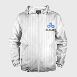 Мужская ветровка 3D Cloud9 white