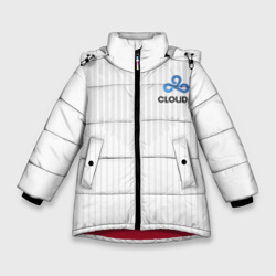 Зимняя куртка для девочек 3D Cloud9 white