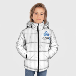 Зимняя куртка для мальчиков 3D Cloud9 white - фото 2