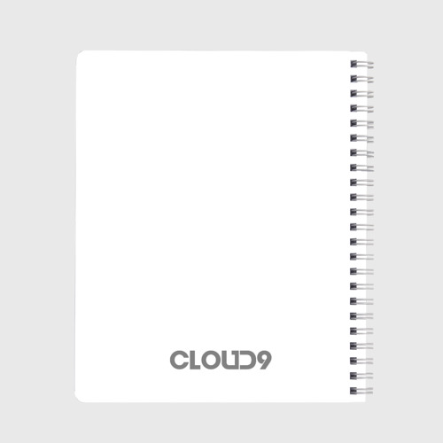 Тетрадь Cloud9 white, цвет крупная клетка - фото 2