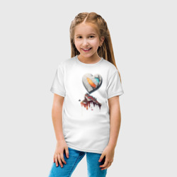 Детская футболка хлопок Каменное сердце - фото 2