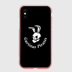 Чехол для iPhone XS Max матовый Guristas pirates black