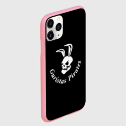 Чехол для iPhone 11 Pro Max матовый Guristas pirates black - фото 2