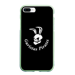 Чехол для iPhone 7Plus/8 Plus матовый Guristas pirates black