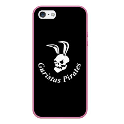 Чехол для iPhone 5/5S матовый Guristas pirates black