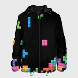 Мужская куртка 3D Популярная игра Тетрис