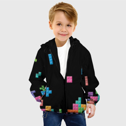Детская куртка 3D Популярная игра Тетрис - фото 2