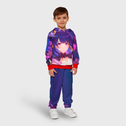 Детский костюм с толстовкой 3D Геншин Импакт: Райден - фото 2