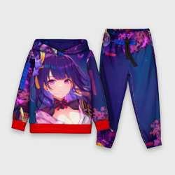 Детский костюм с толстовкой 3D Геншин Импакт: Райден