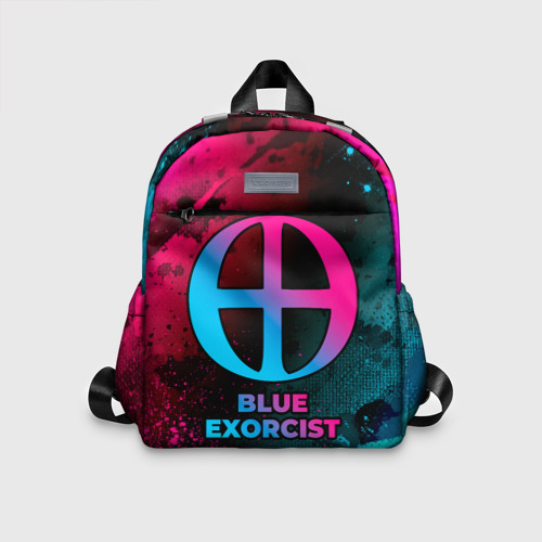 Детский рюкзак 3D Blue Exorcist - neon gradient