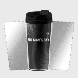 Термокружка-непроливайка No Man's Sky glitch на темном фоне: символ сверху - фото 2