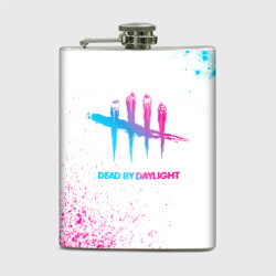 Фляга Dead by Daylight neon gradient style