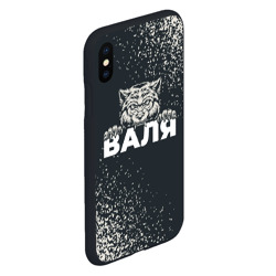 Чехол для iPhone XS Max матовый Валя зубастый волк - фото 2