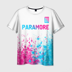 Paramore neon gradient style: символ сверху – Футболка с принтом купить со скидкой в -26%