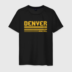 Мужская футболка хлопок Basketball Denver