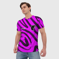 Мужская футболка 3D Furia Pink - фото 2