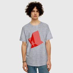 Мужская футболка хлопок Oversize Астралис арт - фото 2