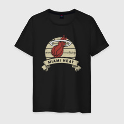 Heat logo – Мужская футболка хлопок с принтом купить со скидкой в -20%