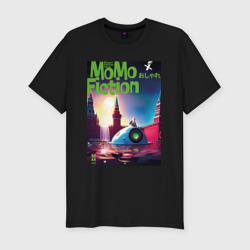 Мужская футболка хлопок Slim MoMo - батискаф
