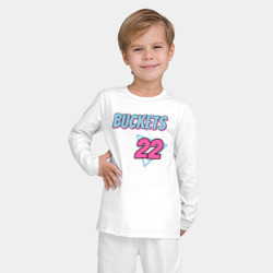 Детская пижама с лонгсливом хлопок Buckets 22 - фото 2