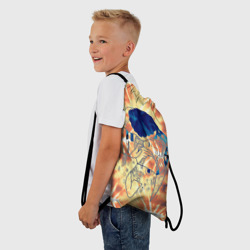 Рюкзак-мешок 3D Климт - поцелуй: тай-дай - фото 2