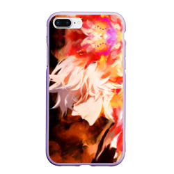 Чехол для iPhone 7Plus/8 Plus матовый Габимару в цветном огне