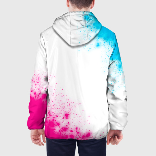 Мужская куртка 3D Twenty One Pilots neon gradient style: надпись, символ, цвет 3D печать - фото 5