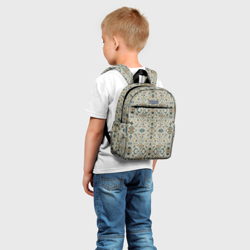 Детский рюкзак 3D с принтом Царские узоры, фото на моделе #1