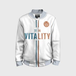 Детский бомбер 3D Форма Team Vitality white