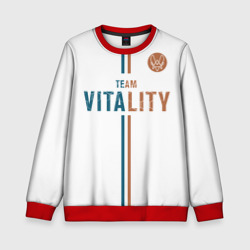 Детский свитшот 3D Форма Team Vitality white