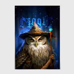 Постер Волшебная сова - магия