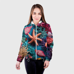 Женская куртка 3D Морская звезда объемная - фото 2
