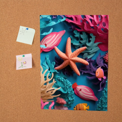Постер Морская звезда объемная - фото 2