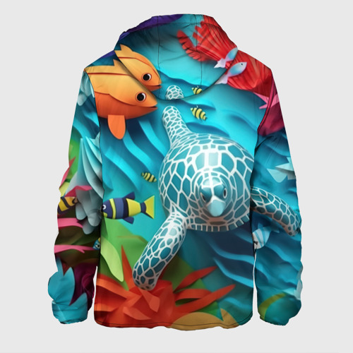 Мужская куртка 3D Объемная фэнтази черепаха, цвет 3D печать - фото 2