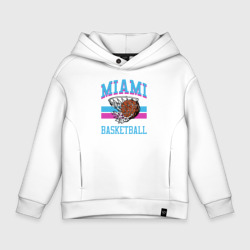 Детское худи Oversize хлопок Basket Miami