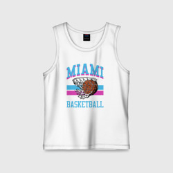 Детская майка хлопок Basket Miami