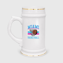 Кружка пивная Basket Miami