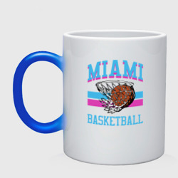 Кружка хамелеон Basket Miami