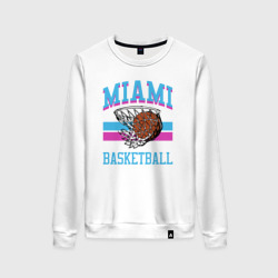 Женский свитшот хлопок Basket Miami