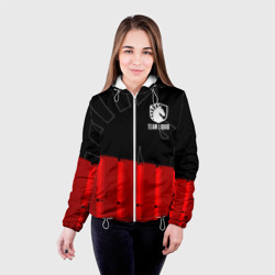 Женская куртка 3D Форма Team Liquid red - фото 2