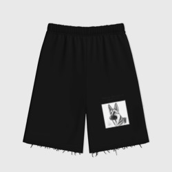 Женские шорты oversize футер хлопок Научу бегать и прыгать