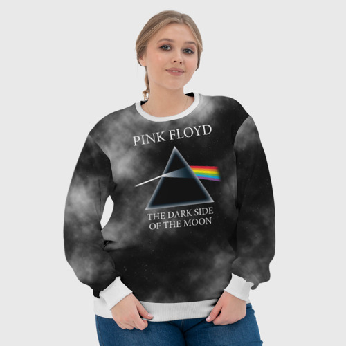 Женский свитшот 3D Pink Floyd космос, цвет 3D печать - фото 6